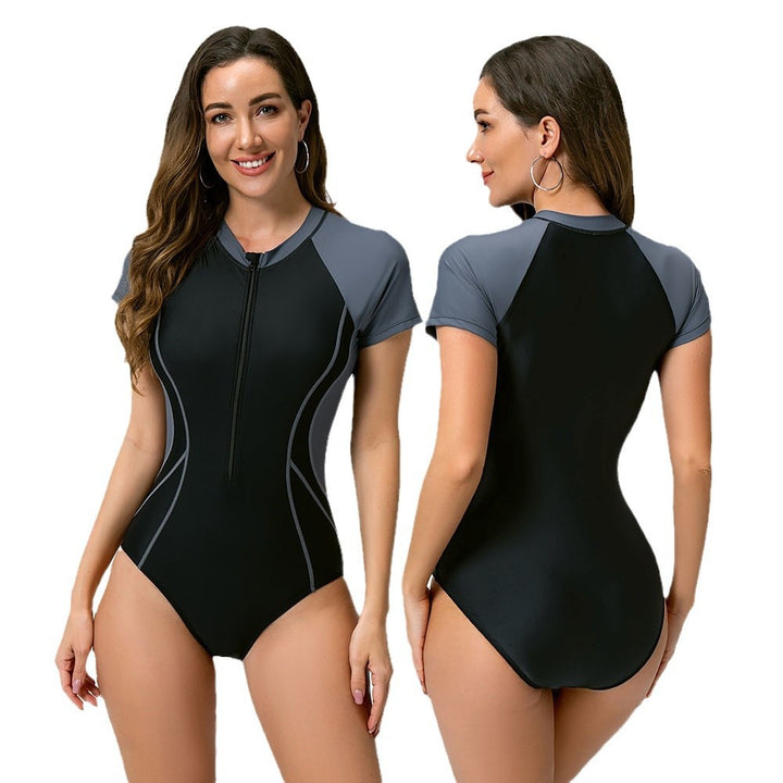 Damen Sportlicher UV-Schutz Einteiler Drune
