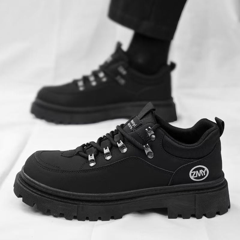 Damen trendige Trekking Sneakers mit strapazierfähigem Obermaterial und rutschfester Sohle Drune