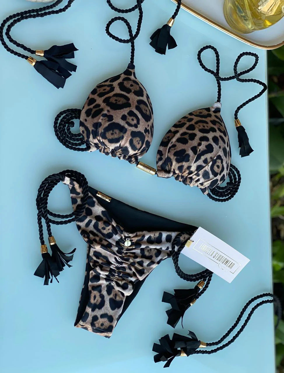Damen Bikini-Set mit verstellbaren Riemen und raffiniertem Design Drune