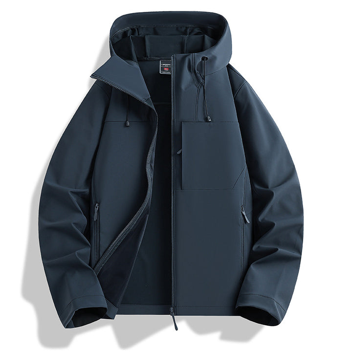Herren Leichte und wasserdichte Outdoor-Jacke Drune