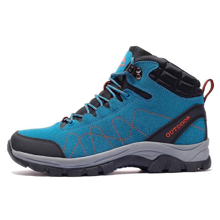 Damen robuste Wanderschuhe mit wasserdichtem Obermaterial und rutschfester Sohle Drune