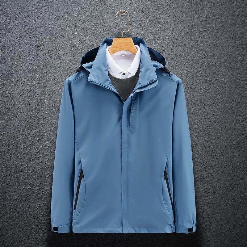 Herren Funktionale Wind- und Wetterjacke Drune
