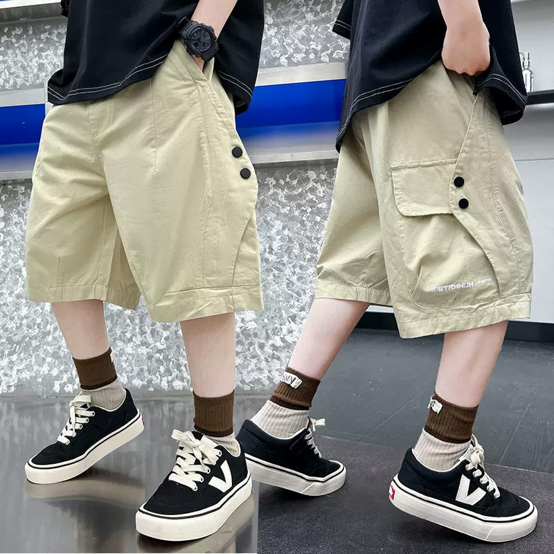 Unisex lässige Cargo-Shorts mit praktischen Taschen Drune