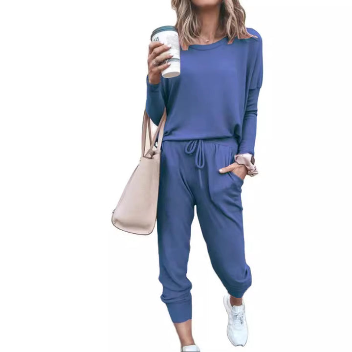 Damen Bequemer Jumpsuit mit elastischem Bund Drune