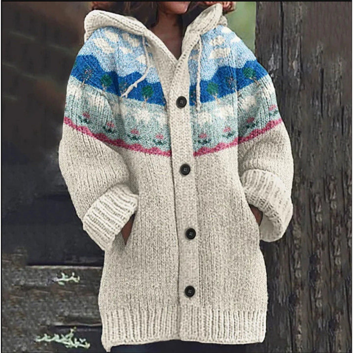 Drune | Streifenmuster-Cardigan
