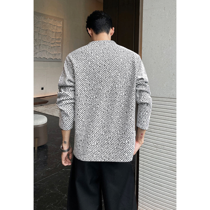 Herren Modischer Oversized Pullover Drune