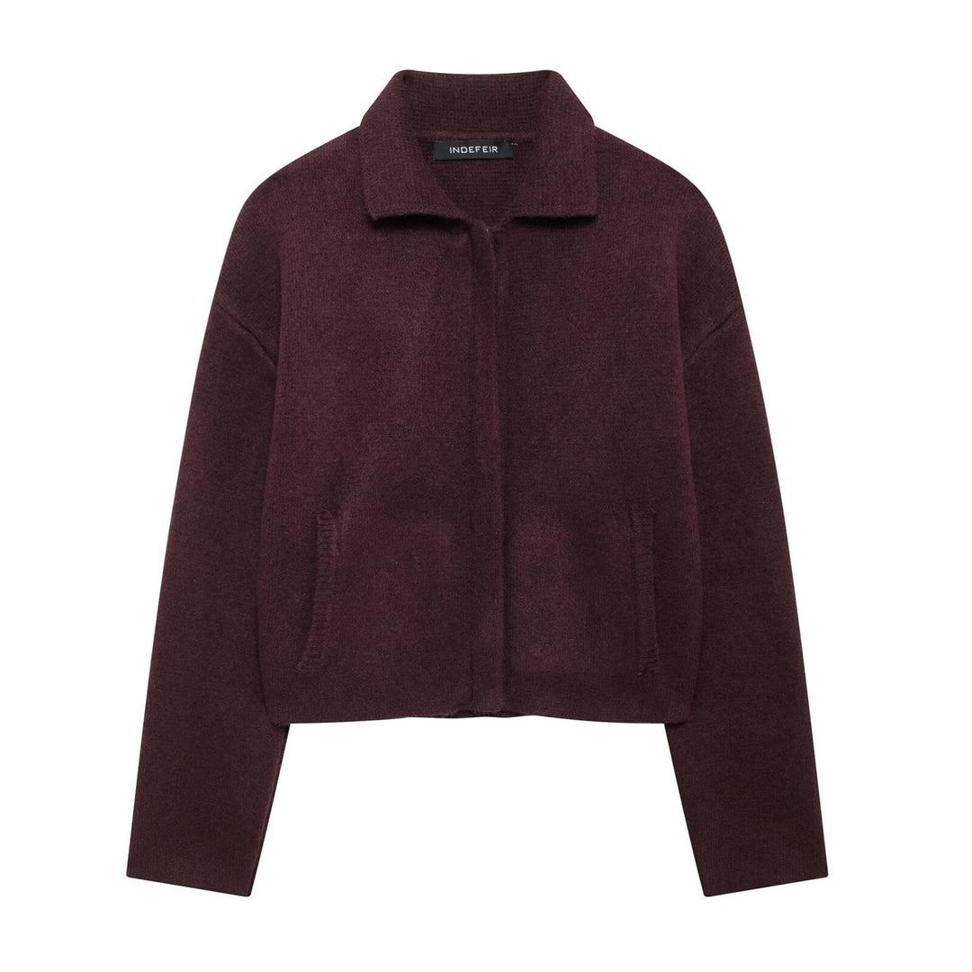 Damen elegante und bequeme Strickjacke Drune