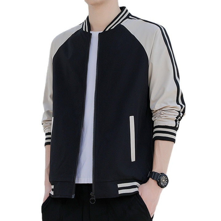 Herren Sportliche Bomberjacke mit seitlichen Taschen Drune