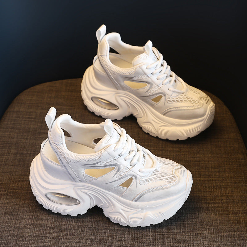 Damen Chunky Sneakers mit atmungsaktiver Netzstruktur und komfortabler Dämpfung Drune