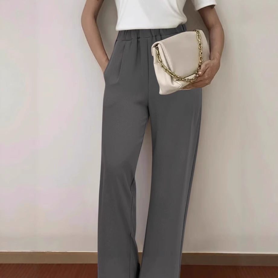 Damen weite Hochbundhose mit anspruchsvollem Schnitt Drune