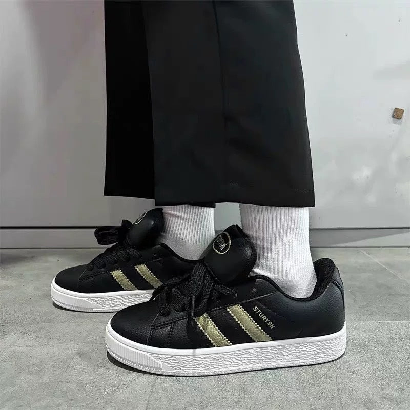 Damen Sportliche Sneaker mit klassischem Streifendesign Drune