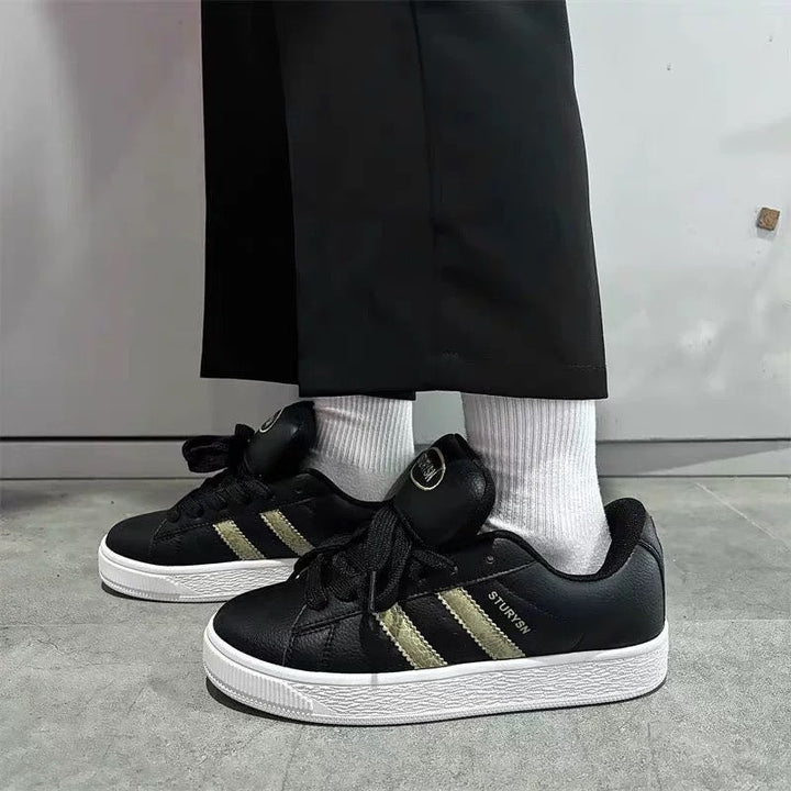 Damen Sportliche Sneaker mit klassischem Streifendesign Drune