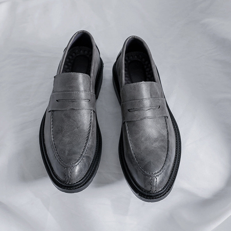Damen Lederslipper mit rutschfester Profilsohle und eleganter Applikation Drune
