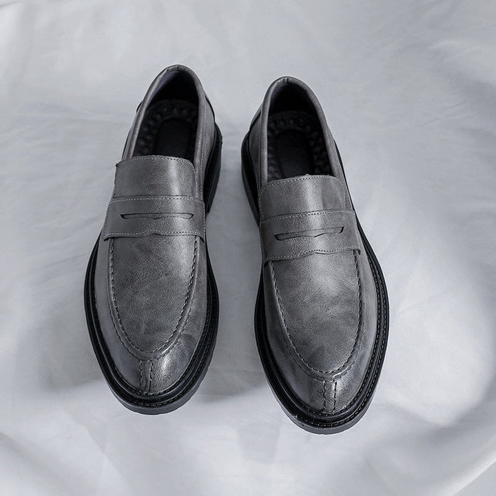 Damen Lederslipper mit rutschfester Profilsohle und eleganter Applikation Drune