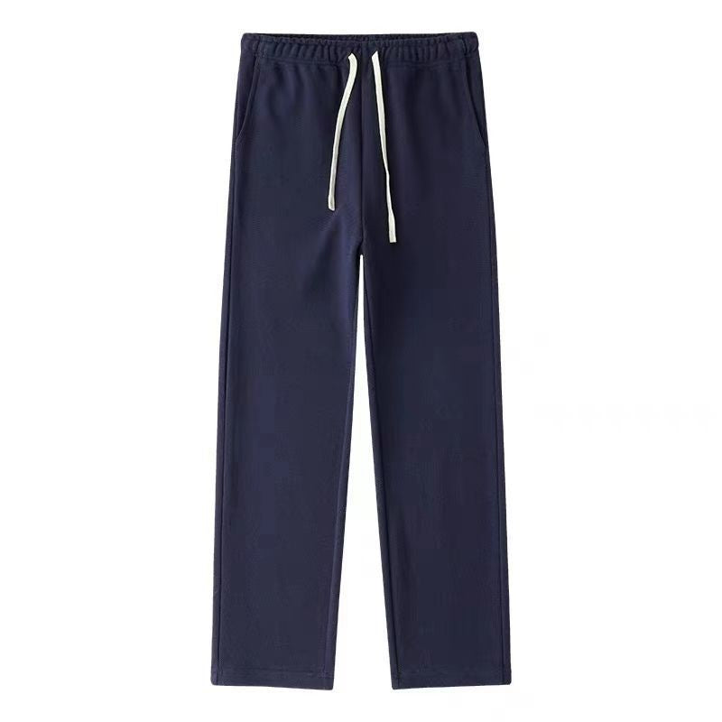 Herren Bequeme Freizeithose mit elastischem Bund und Seitentaschen Drune