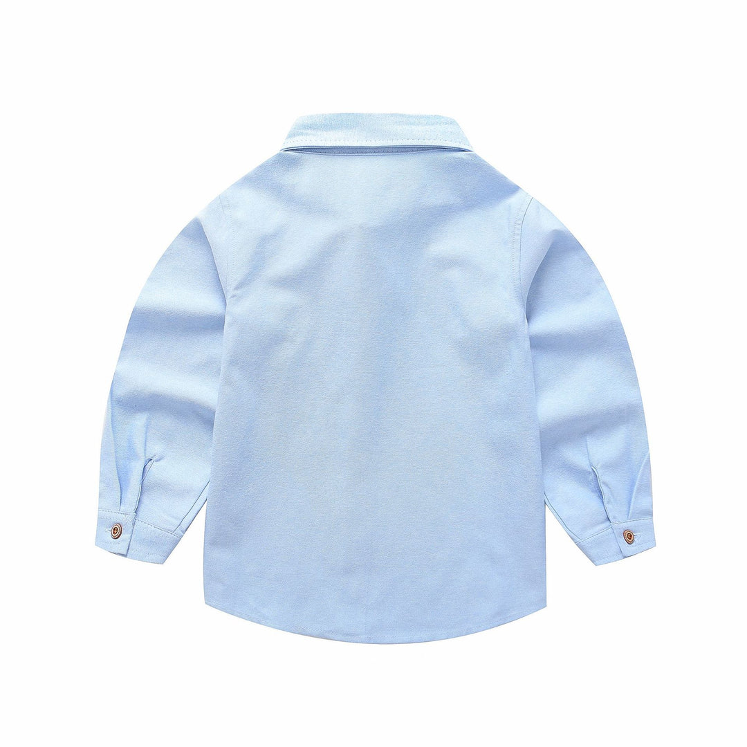 Jungen Langarmhemd mit Brusttasche Drune