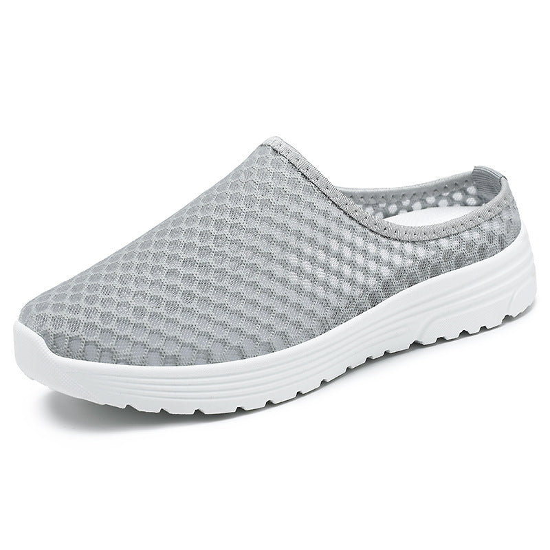 Damen Komfortable und atmungsaktive Hausschuhe mit elastischem Mesh-Obermaterial Drune