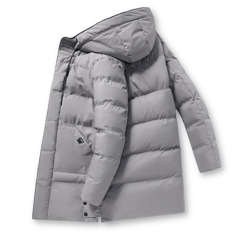 Damen Winter Outdoor-Pufferjacke mit Kapuze Drune