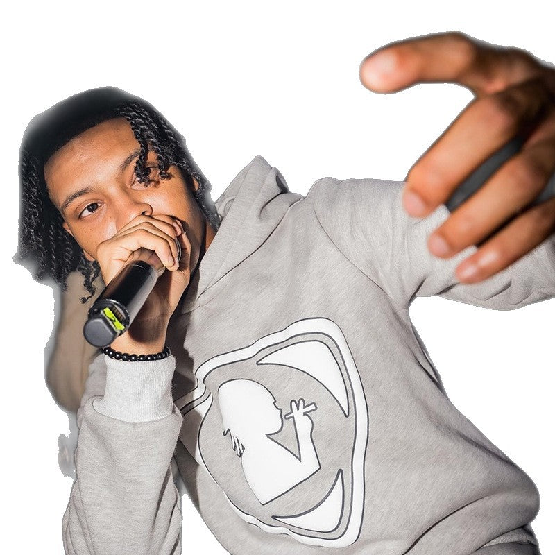 Herren Hoodie mit reflektierendem Logo Drune