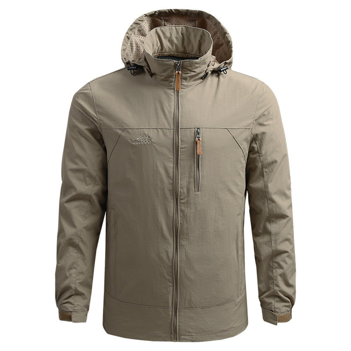 Herren Hochleistungs-Windjacke mit praktischen Taschen Drune