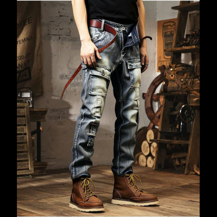 Herren Cargo-Jeans im modernen Design Drune
