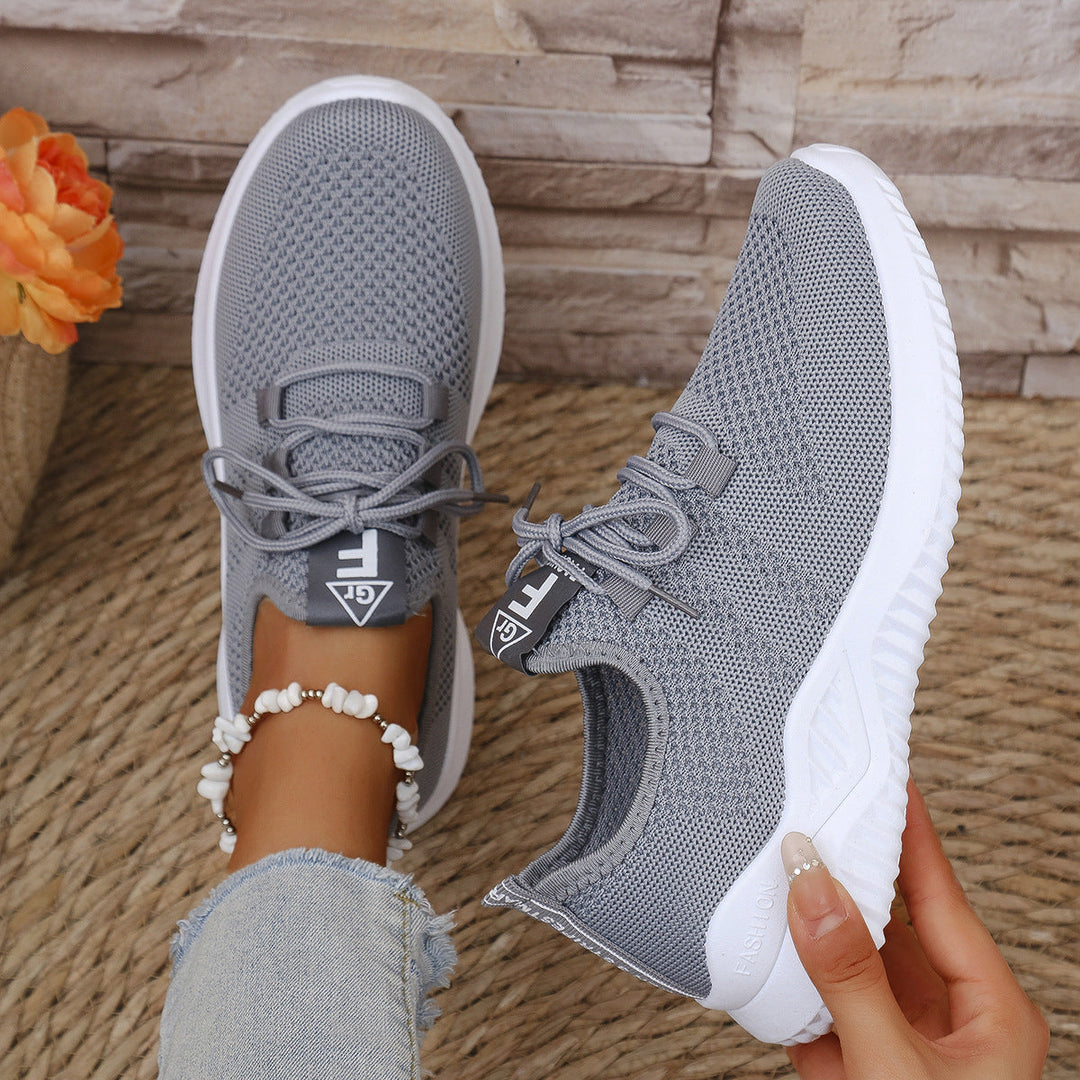 Damen Atmungsaktive Sneaker In Modischem Design Drune