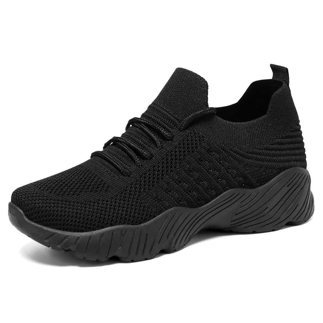 Damen Atmungsaktive sportliche Sneaker mit elastischem Obermaterial Drune