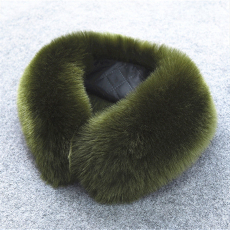 Damen Hochflor‑Loop‑Schal aus Kunstpelz mit weichem Futter Drune