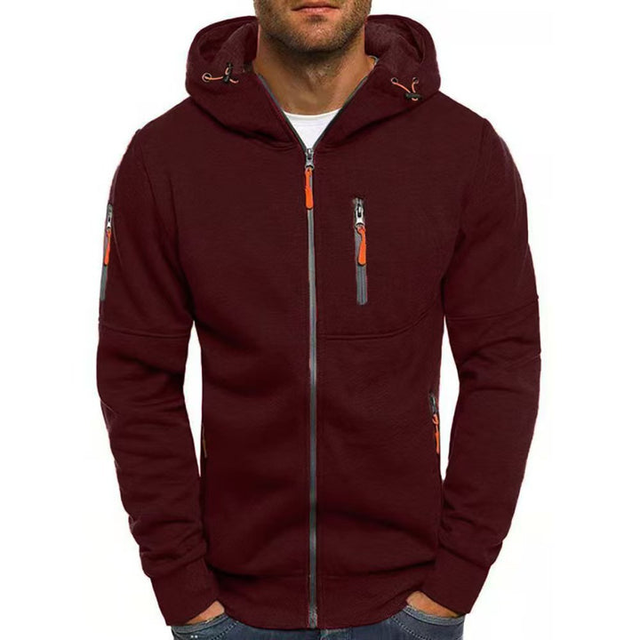 Herren Sportliche Kapuzenjacke mit praktischen Taschen Drune