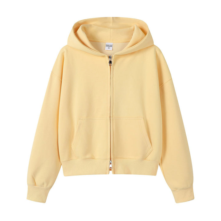Damen weiche Kapuzenjacke Drune