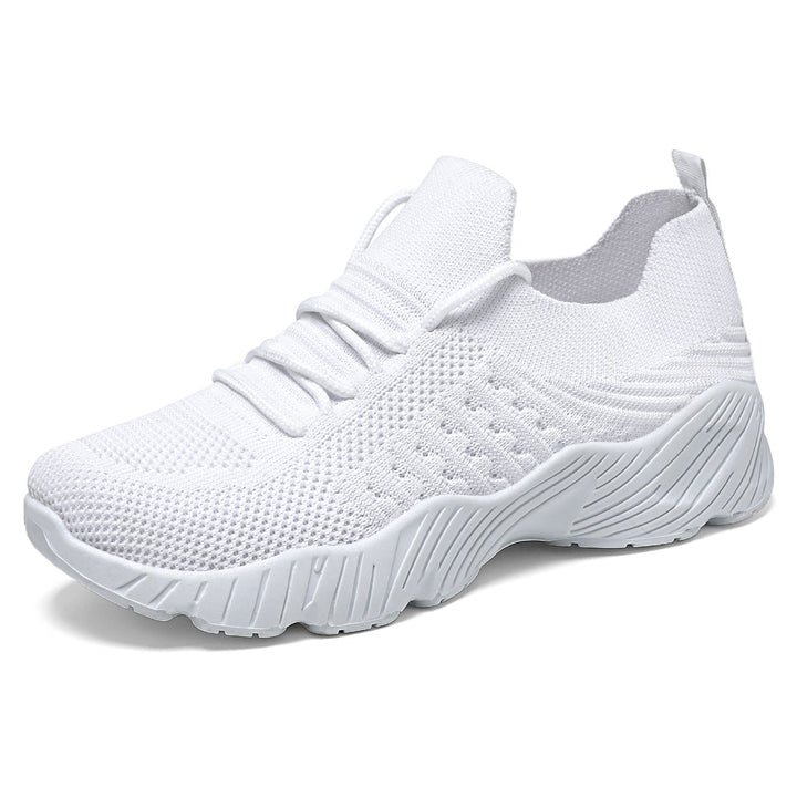 Damen Atmungsaktive sportliche Sneaker mit elastischem Obermaterial Drune
