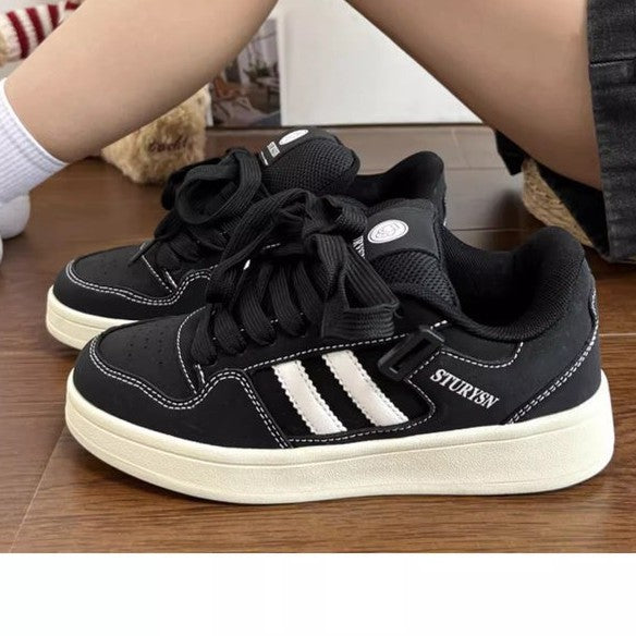 Damen Sportliche Sneakers mit atmungsaktiver Mesh-Oberfläche und bequemer Dämpfung Drune