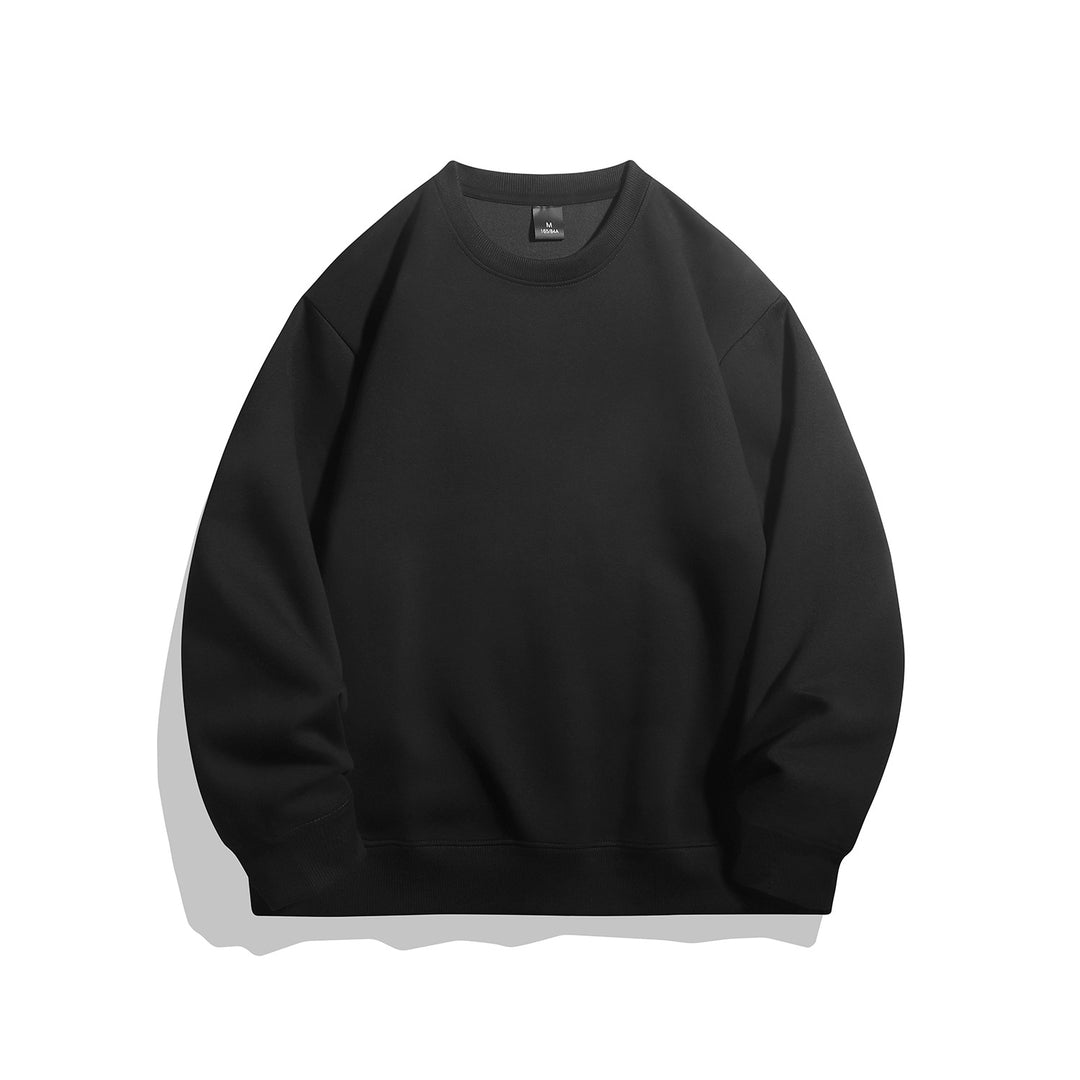 Herren Oversize Rundhals‑Sweatshirt mit tiefem Sitz, Raglanärmeln und gerippten Bündchen Drune