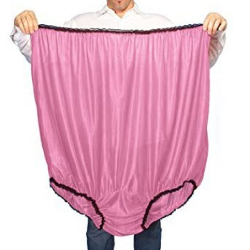 Unisex  übergroßer Satin-Spaßslip mit elastischem Bund Drune
