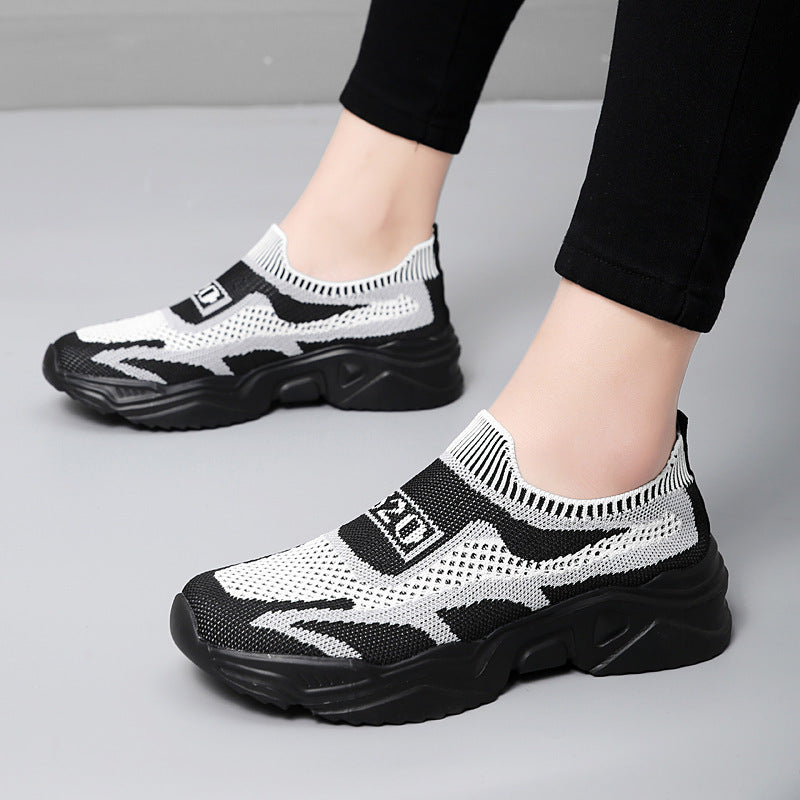 Damen nan nahtloser Strick-Sneaker mit sockenartigem Einstieg und geformter Komfortsohle Drune