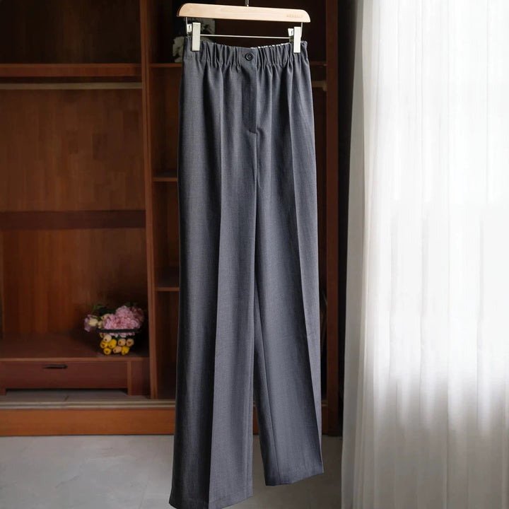 Damen Elegante und lockere Stoffhose Drune