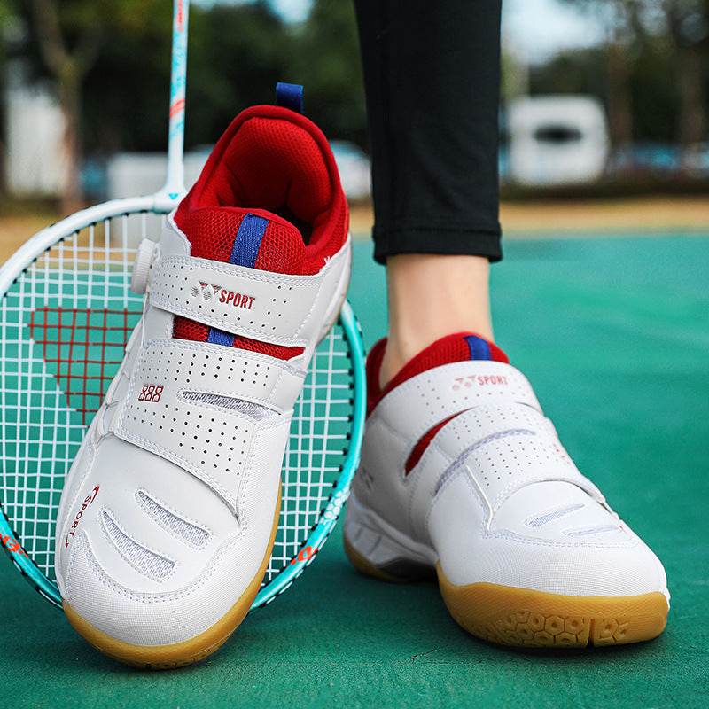 Unisex leichte atmungsaktive Indoor-Tennisschuhe mit stabiler nicht abfärbender Sohle und stoßdämpfung Drune