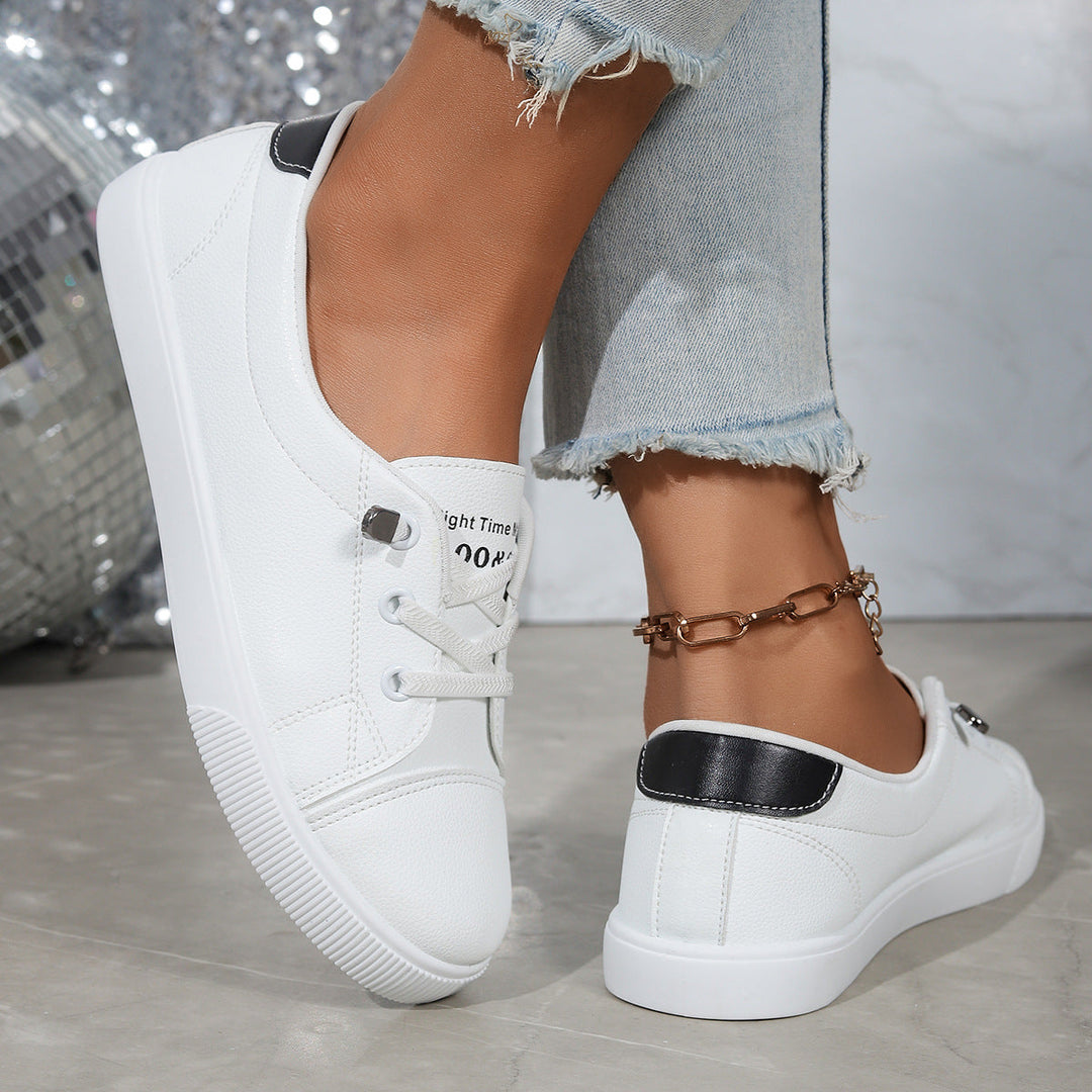 Damen komfortable Sneakers mit modischem Design und atmungsaktiver Oberfläche Drune
