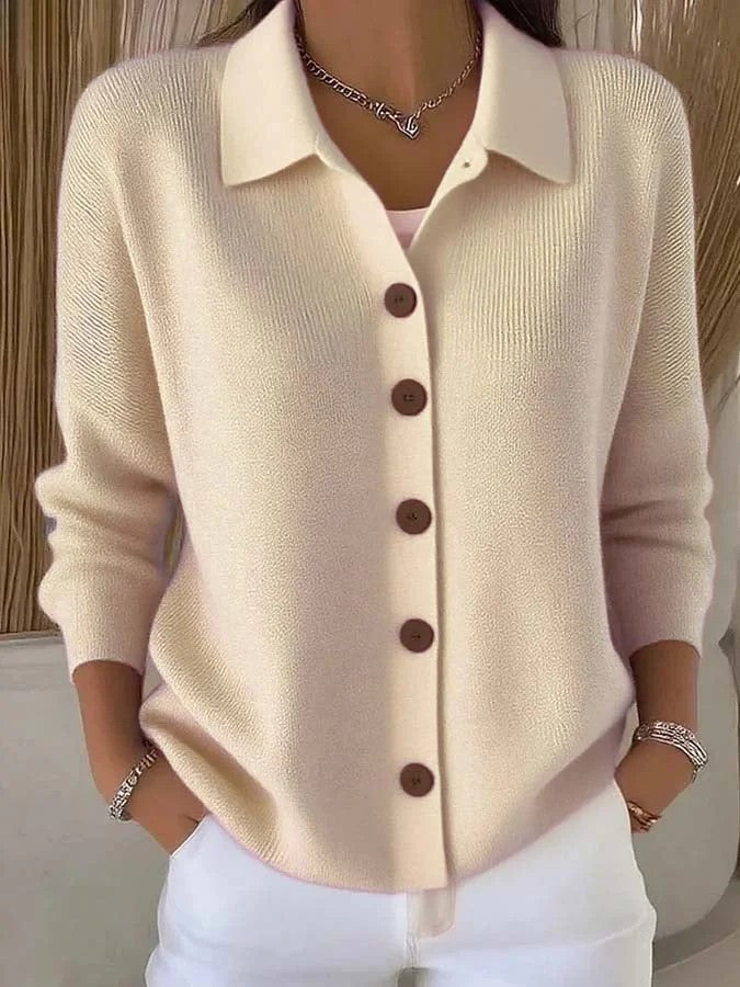 Damen Modische Strickjacke Drune