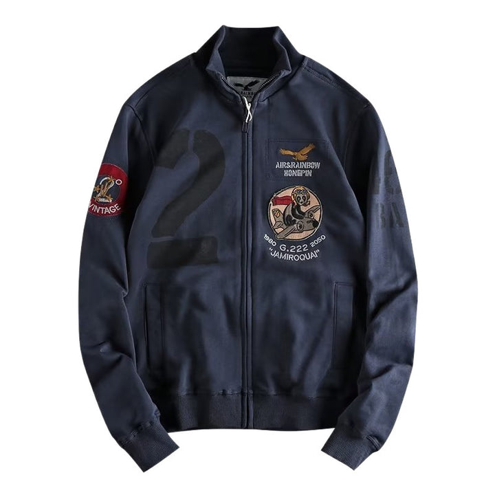 Herren Freizeitjacke mit Vintage-Design Drune