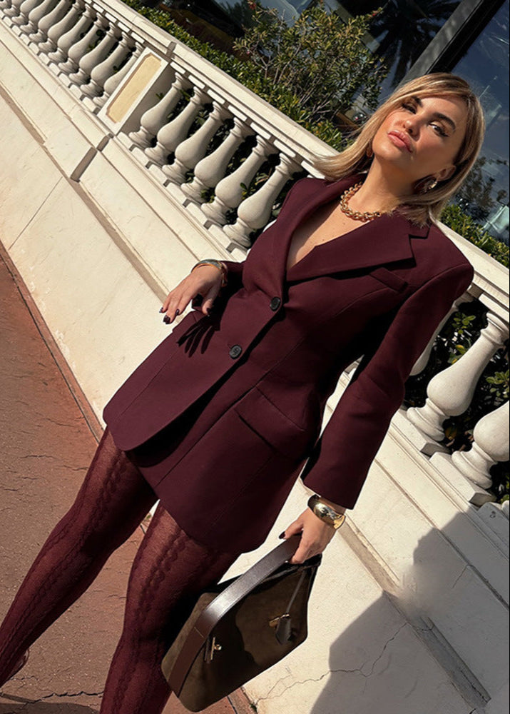 Drune | Maßgeschneiderte Blazer Kleid