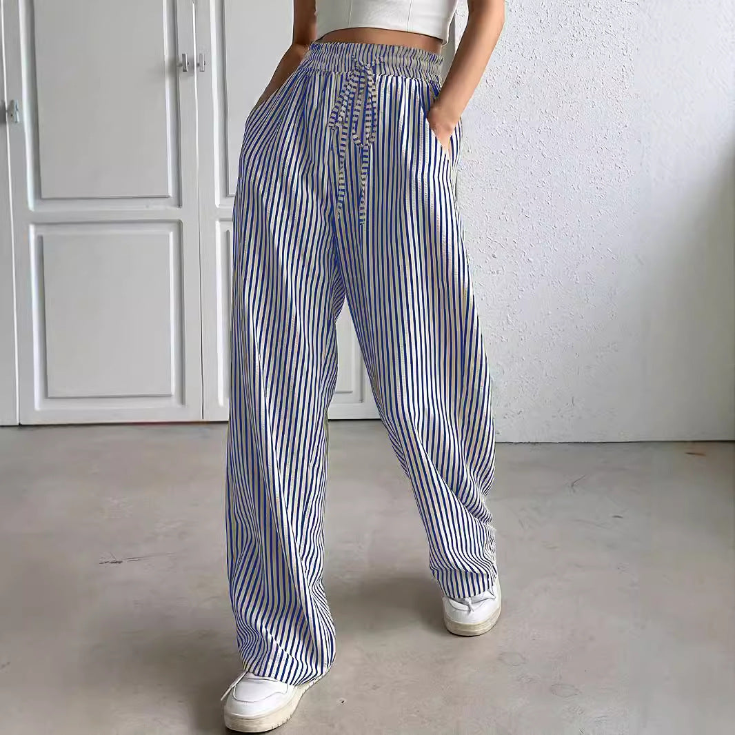 Damen weite Karottenhose Drune