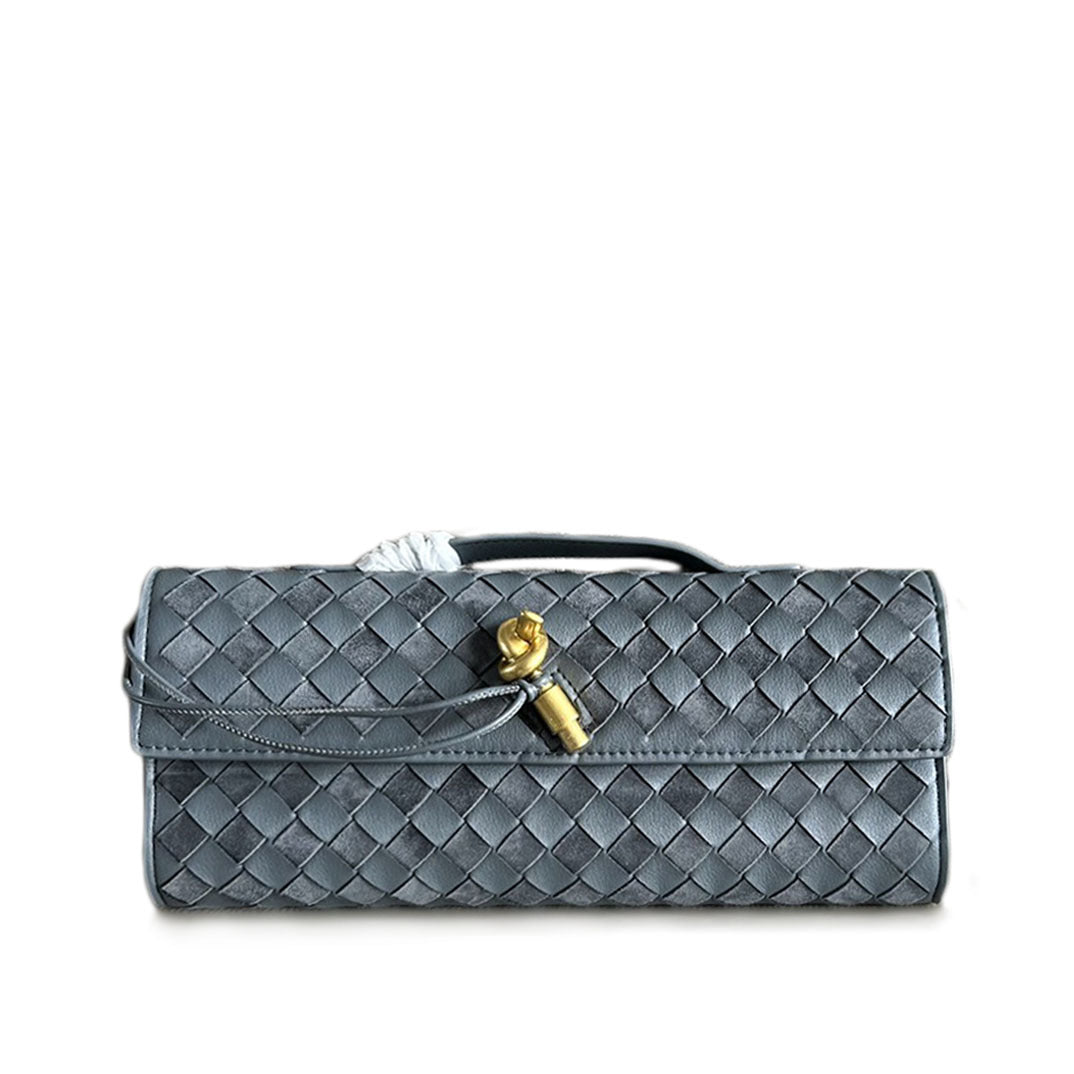 Damen Woven Leather Abendtasche Drune