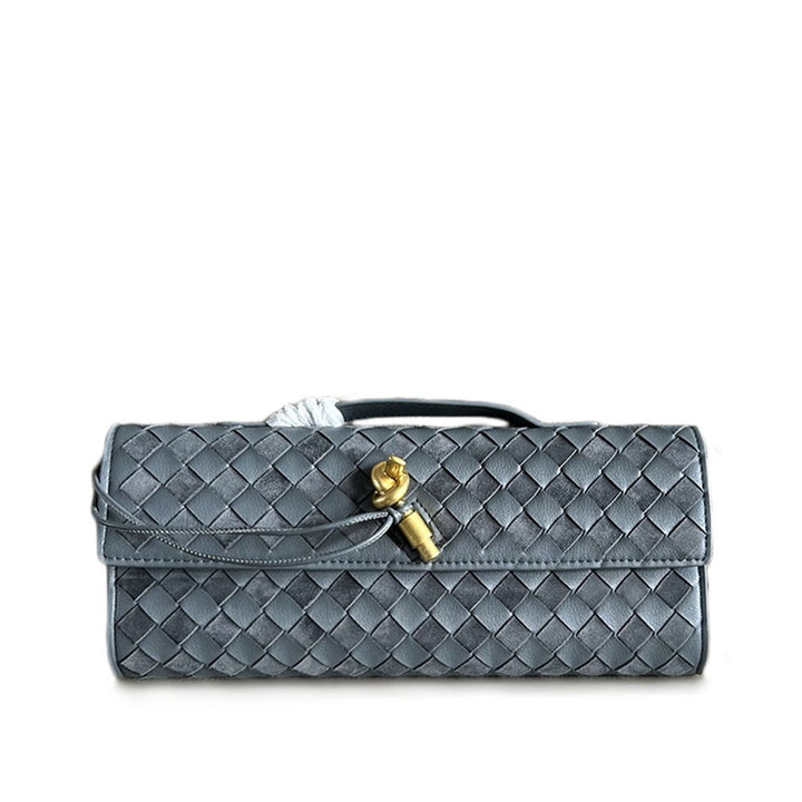 Damen Woven Leather Abendtasche Drune