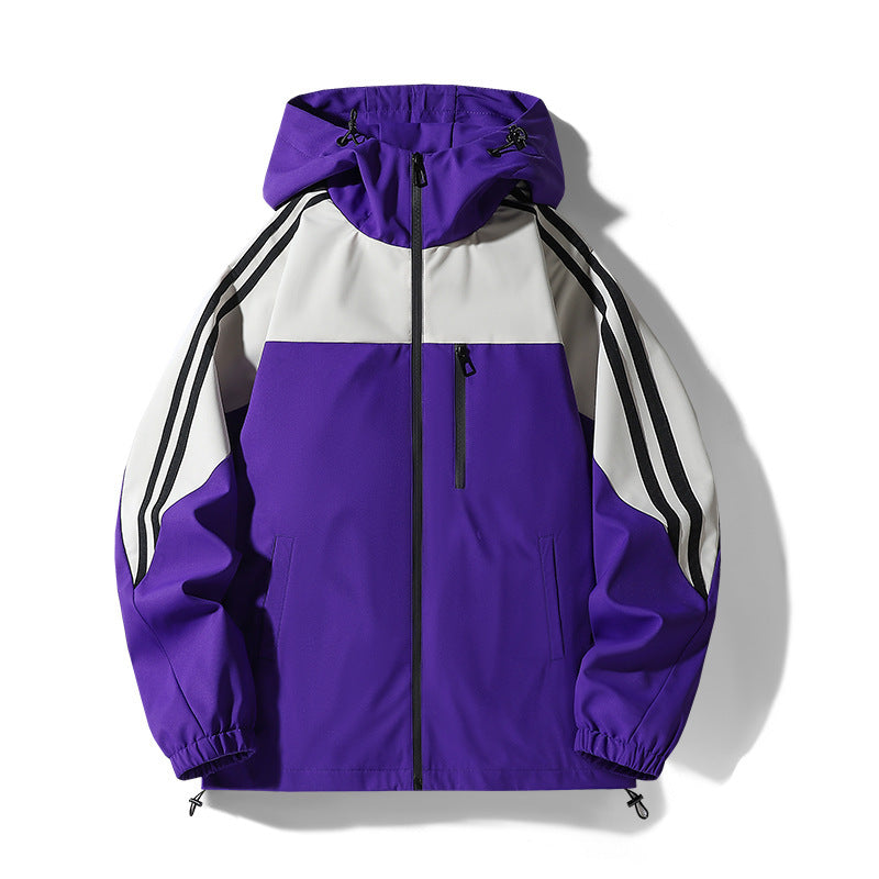 Herren Sportliche Windjacke Drune