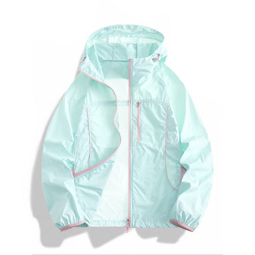 Damen Leichte Winddichte Outdoor Jacke Drune