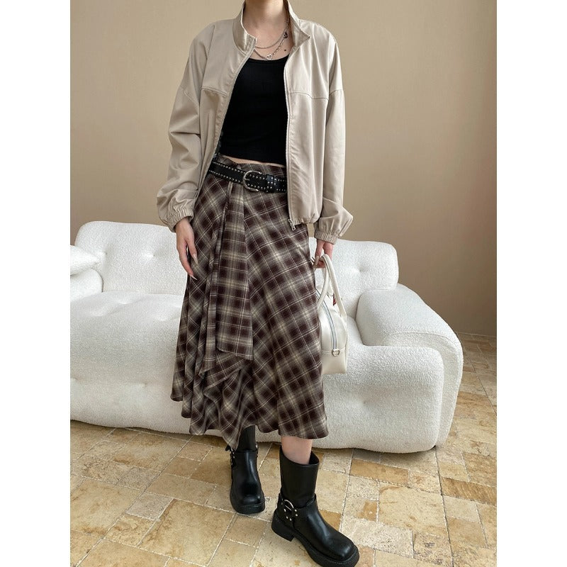 Damen lässige Übergangsjacke mit bequemer Passform und praktischen Taschen Drune