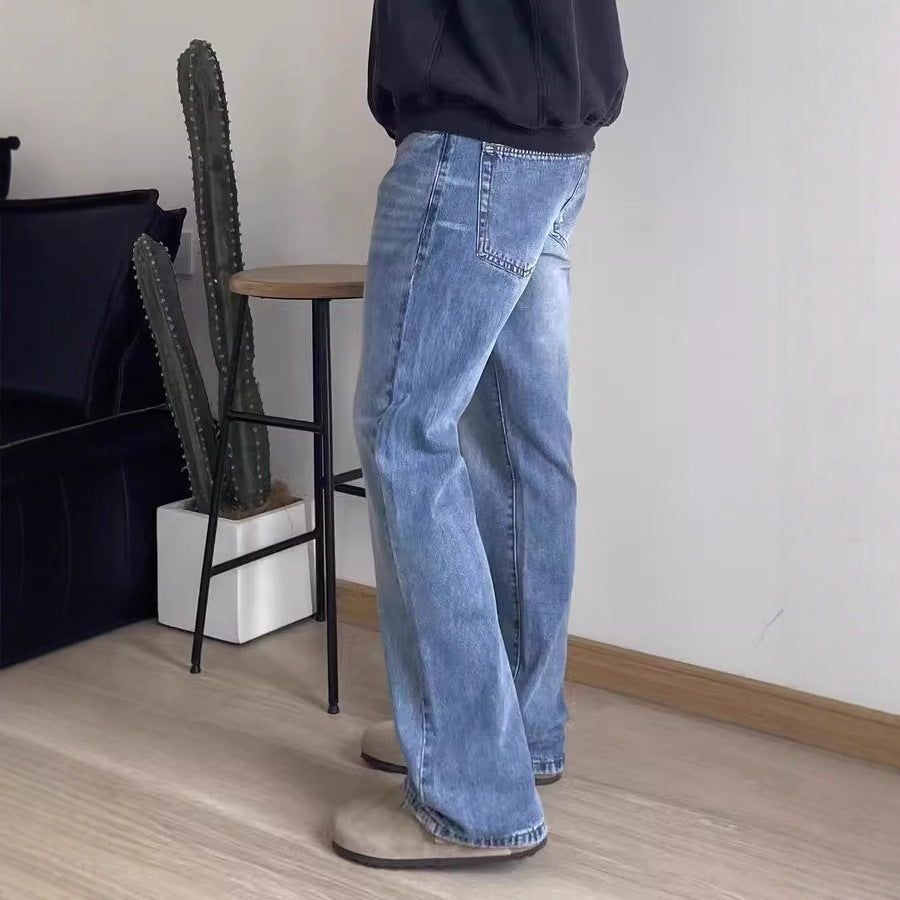 Herren Modische Flared Jeans Drune