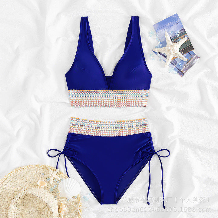 Damen Hochgeschnittener Sportbikini Drune