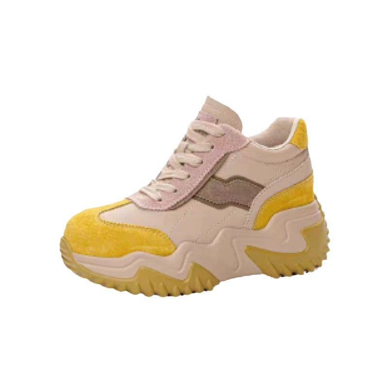Damen Chunky Sneakers mit trendigem Design und bequemer Dämpfung Drune